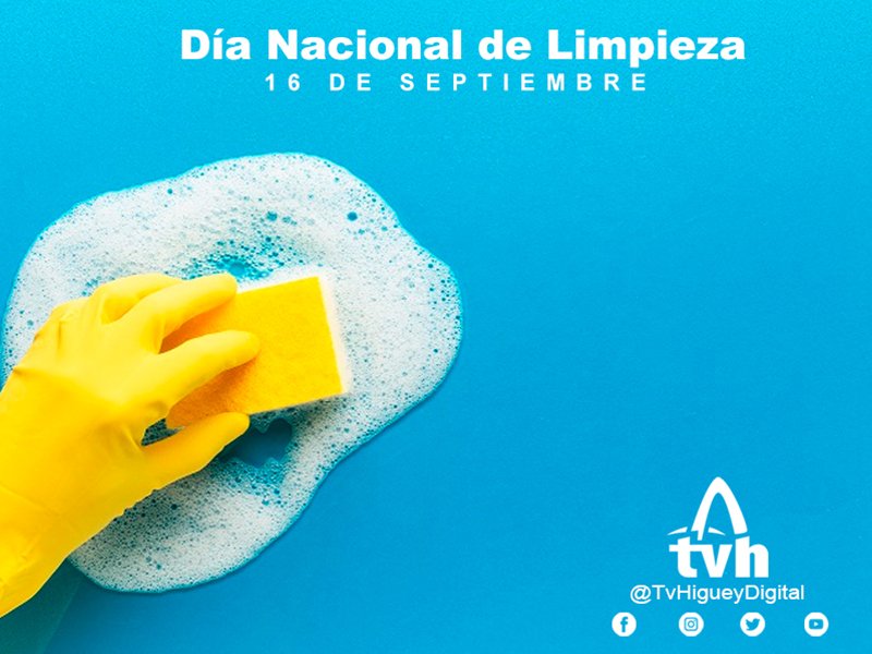 El 16 de septiembre es el Día Nacional de Limpieza