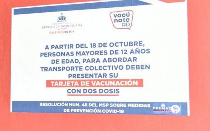 Requerir tarjeta de vacuna no viola Constitución
