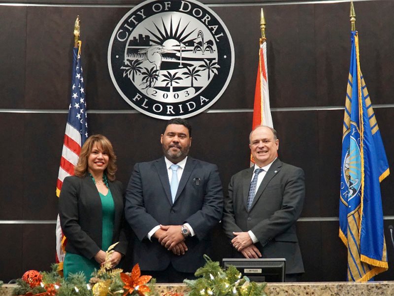 Alcalde Rafael Barón Duluc, gestiona hermanamiento con la ciudad del Doral Miami Florida y la ciudad de Salvaleón de Higüey