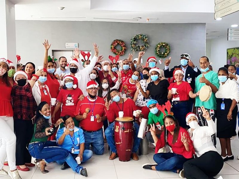 HGENSA celebra aguinaldo navideño y lleva alegría a los pacientes