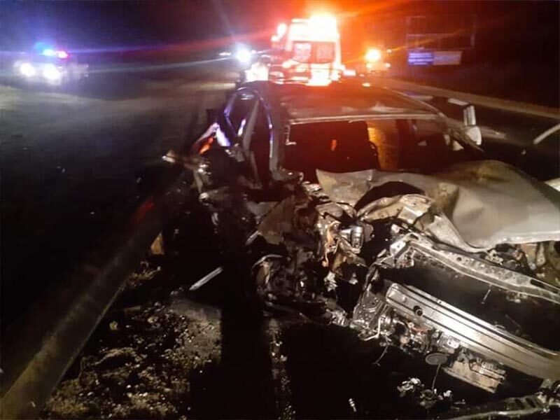 Abogado y su familia sufrieron aparatoso accidente donde perdió la vida su hijo de dos meses