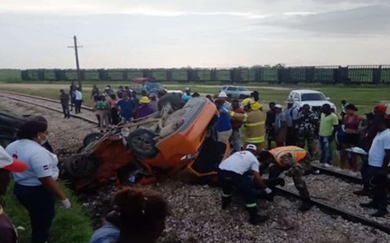 Tres muertos y dos heridos en accidente en la carretera Higüeral, La Romana