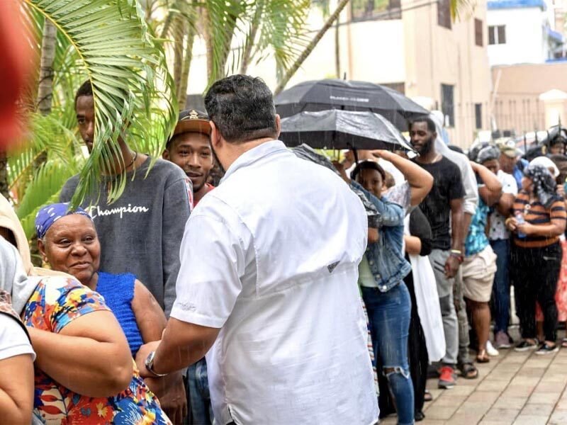 Con cientos de raciones alimenticias a familias la Alcaldía de Higüey despide el año 2022