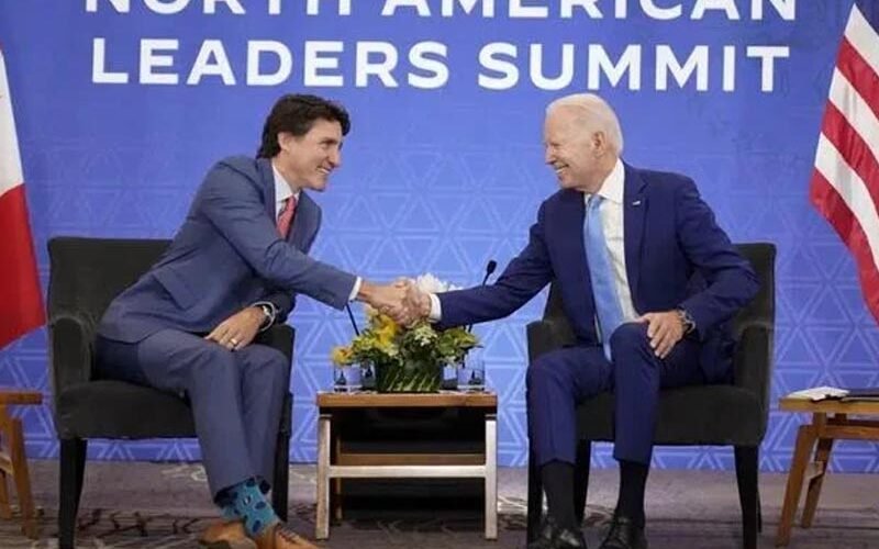 Trudeau y Biden se reúnen en Ottawa para tratar las crisis de Ucrania y Haití