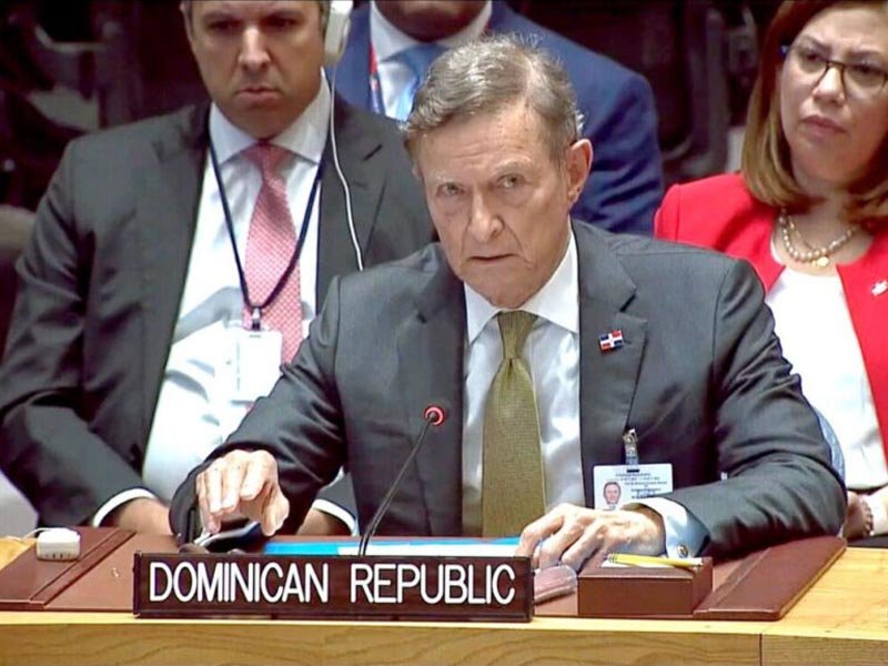 Canciller reitera en la ONU pedido de acción ante “situación insostenible” que vive Haití