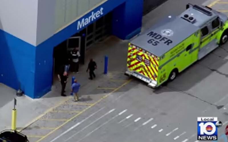 Tiroteo en Walmart de Florida City deja un muerto y un herido, según la policía