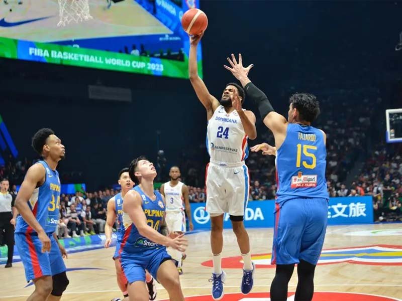 República Dominicana vence a Filipinas en el Mundial de Baloncesto