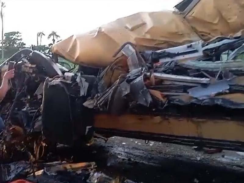 9 meses de prisión a chofer de accidente dejó nueve muertos en La Otra Banda, Higüey