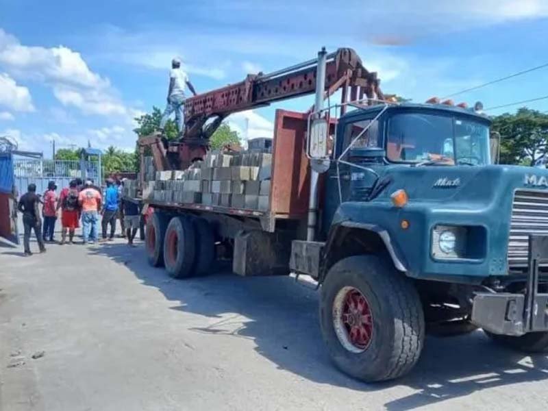 De esta manera los haitianos intentaron cerrar la frontera por Dajabón