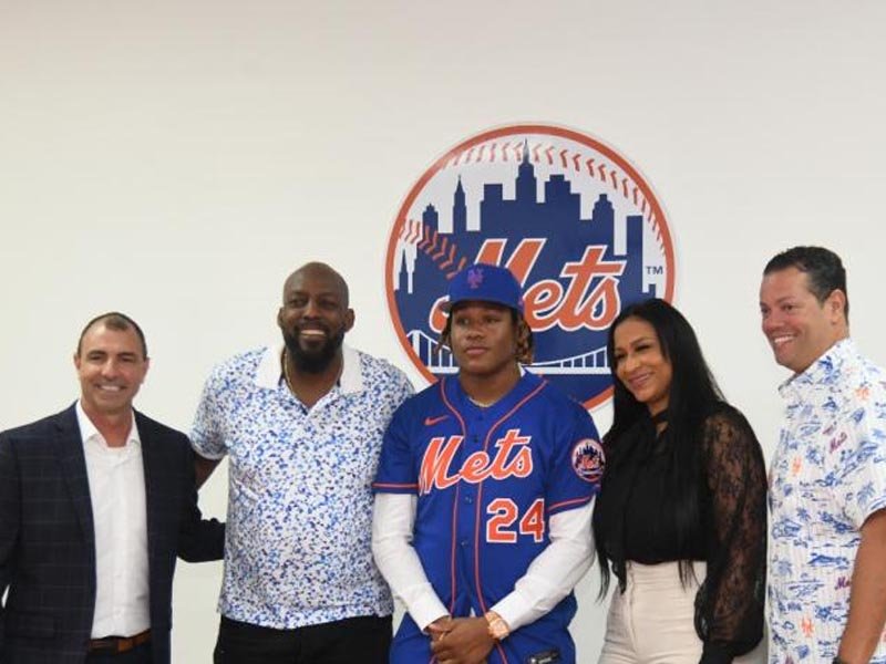 Hijo de Vladimir Guerrero firma con los Mets por 117 mil dólares
