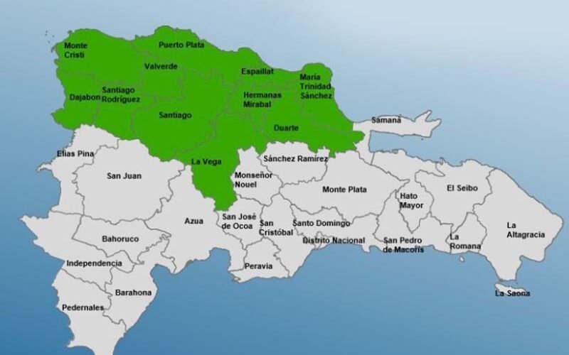 COE extiende alerta verde para 11 provincias