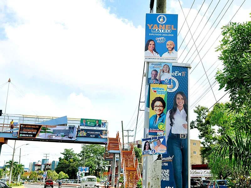 Liga Municipal pide retirar propaganda política antes del 27 de febrero