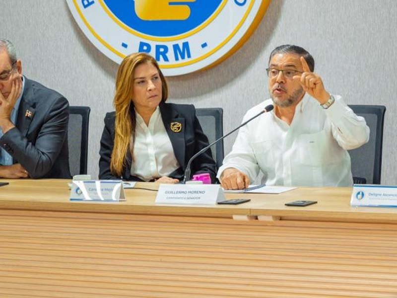 Luis Abinader y el PRM planifican la agenda de campaña de Guillermo Moreno en el DN