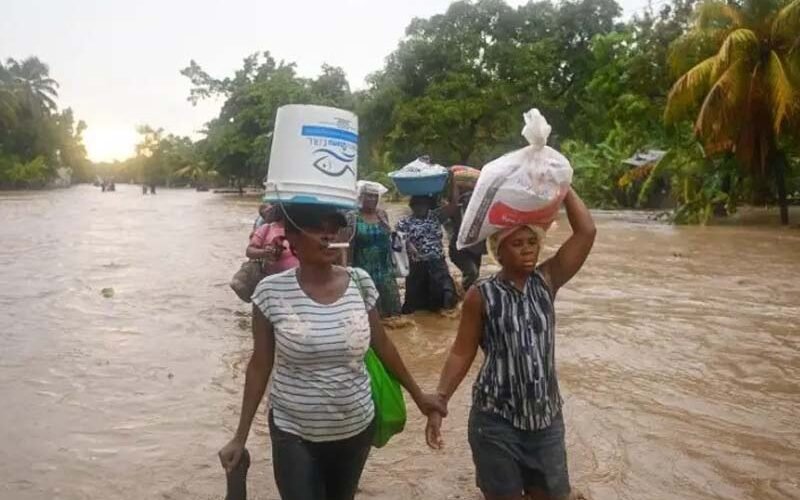 En Haití las lluvias dejaron al menos 13 muertos y 3 desaparecidos