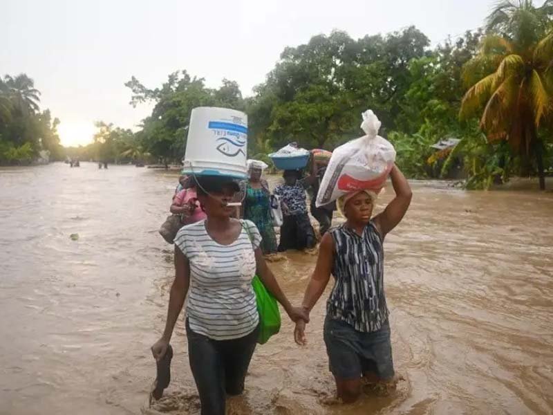 En Haití las lluvias dejaron al menos 13 muertos y 3 desaparecidos