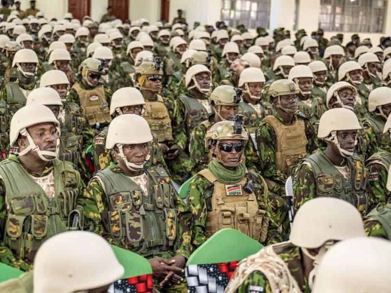 Kenia despide en un acto oficial a 400 policías antes de su inminente partida hacia Haití