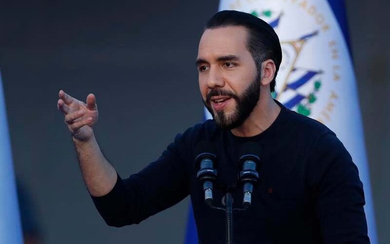 Nayib Bukele, dice que hubo «fraude» electoral en Venezuela