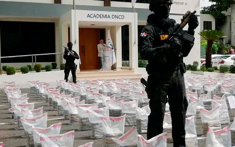 DNCD decomisa el tercer mayor alijo de cocaína en República Dominicana