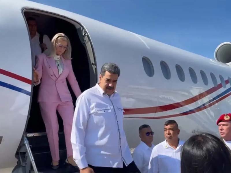 EE.UU. confiscó en RD avión utilizado por Nicolás Maduro