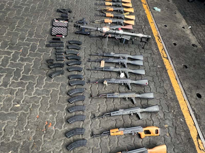 Aduanas detecta 36,000 cápsulas de varios calibres en Haina con destino a Haití