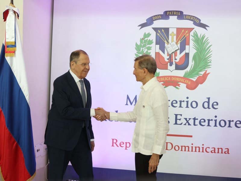 Rusia considera a RD como un «socio prometedor» en la región, afirma el canciller Serguéi Lavrov