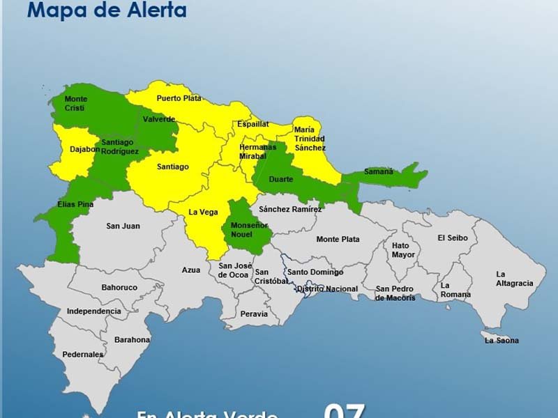 El COE eleva a 14 las provincias en alerta por vaguada